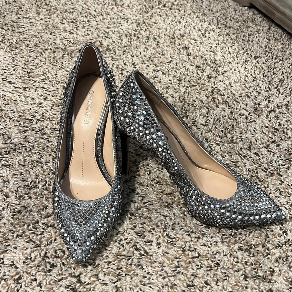 Gianni Bini Blinged Heels - Like New